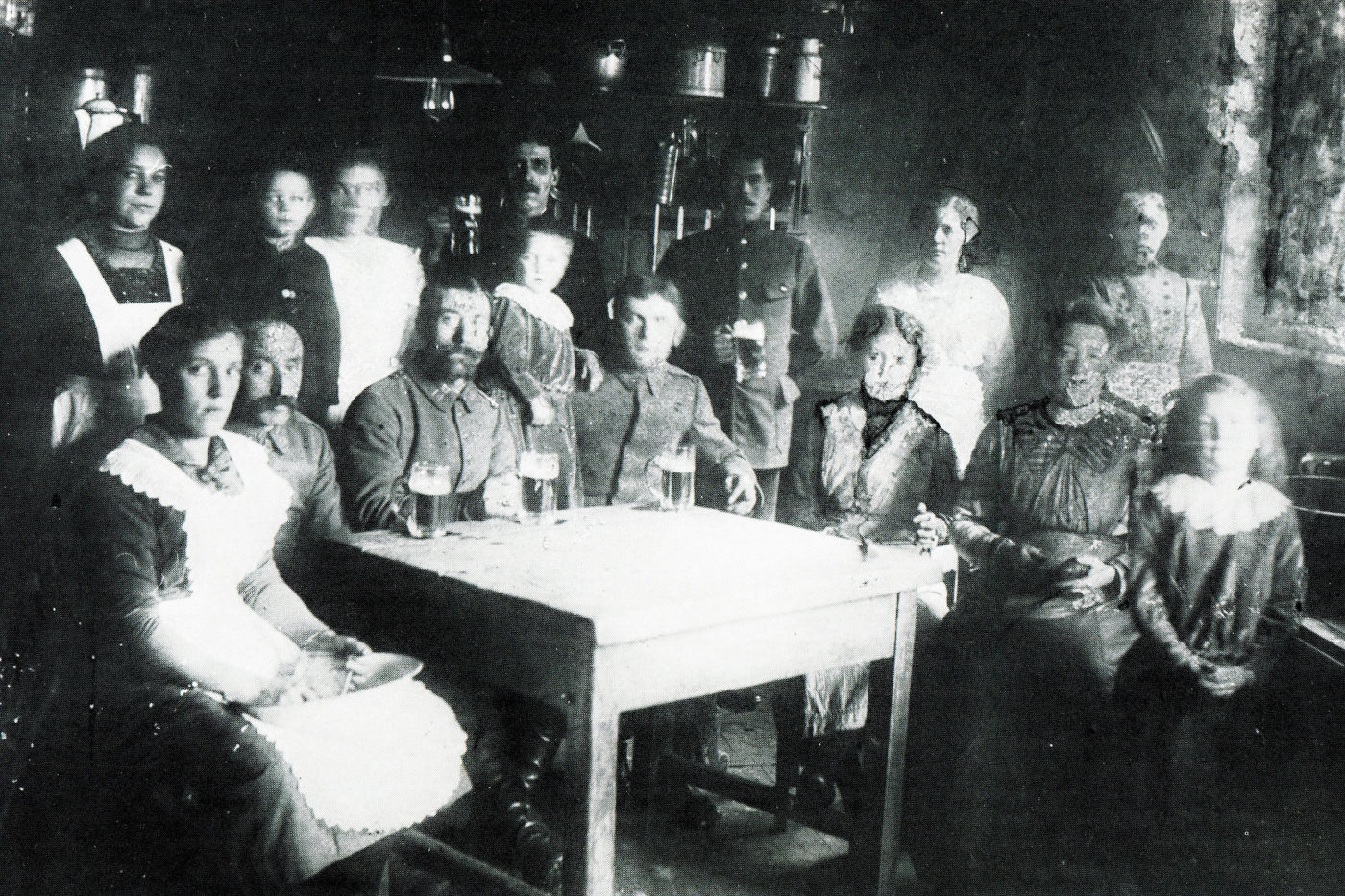 Oberkaufungerinnen kochen für Soldaten und Gefangene, Erster Weltkrieg