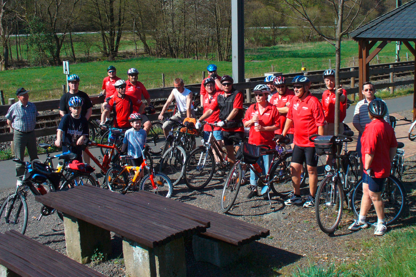 2007: Radwandern mit den Kaufunger Naturfreunden