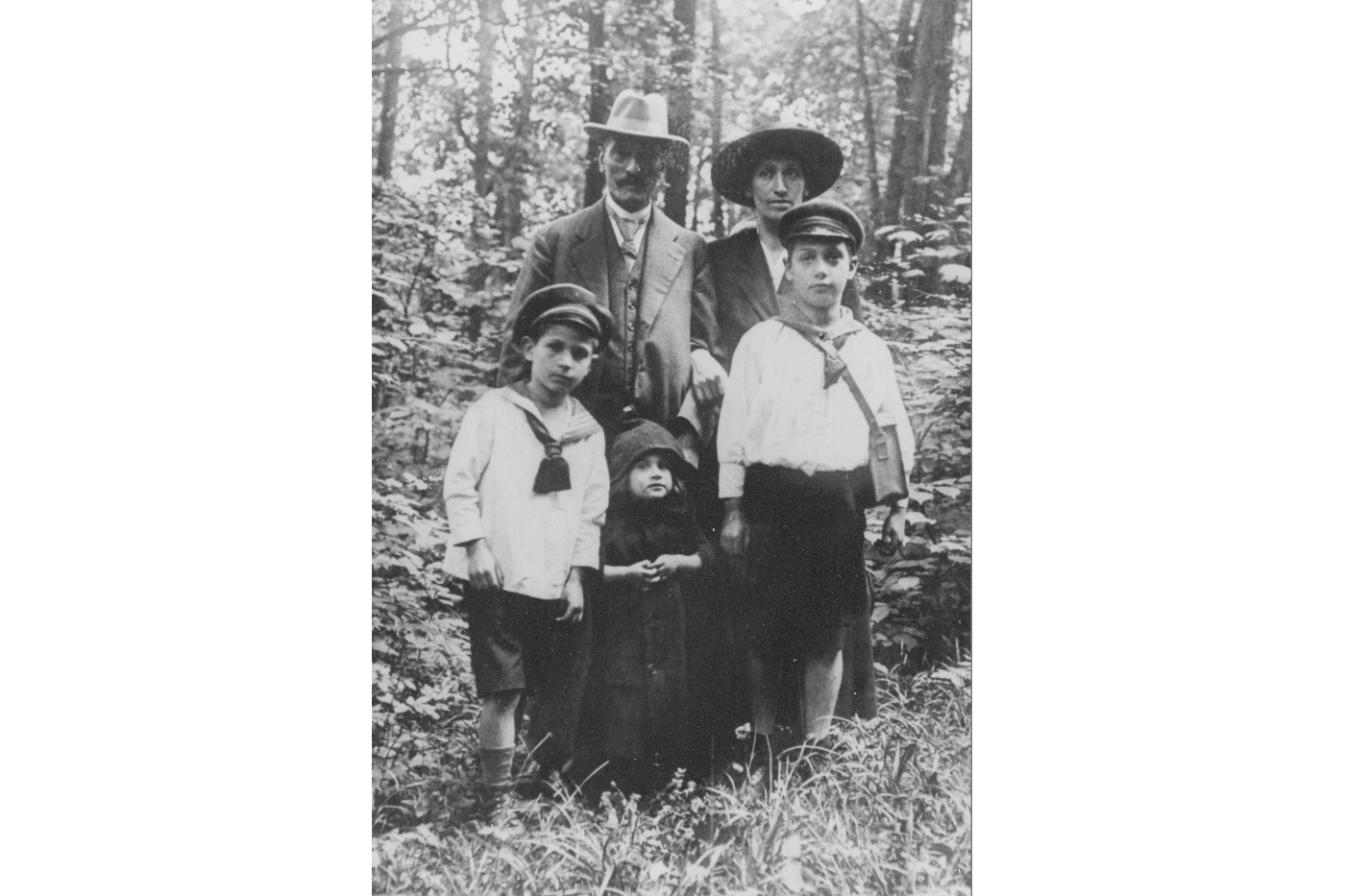 Familie C., 1927, vor ihrem Umzug nach Oberkaufungen (privat)